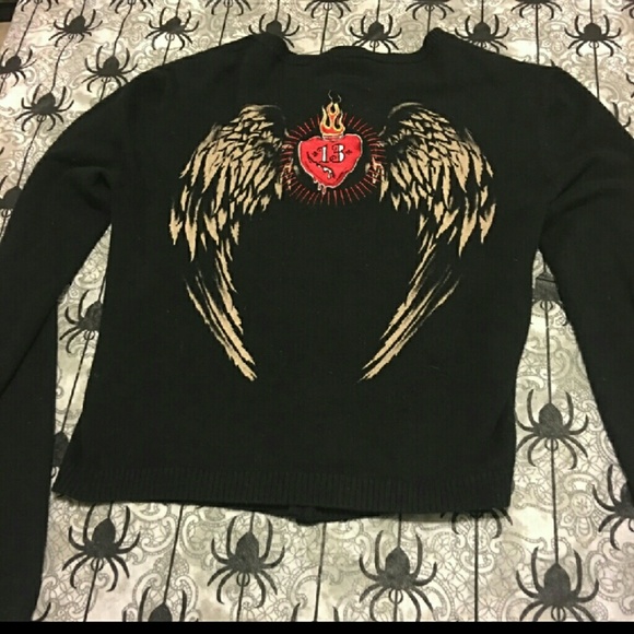 *SOLD*Lucky 13 Cardigan - Picture 3 of 4